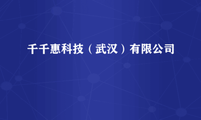 千千惠科技（武漢） 計算機軟硬件技術開發的領航者